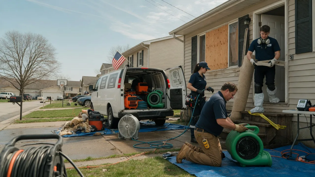 Water Damage Restoration in Erwinna, PA near me